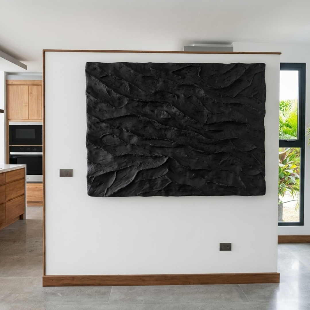 Decoración de Pared - Arte Decorativo - Olas Rocosas